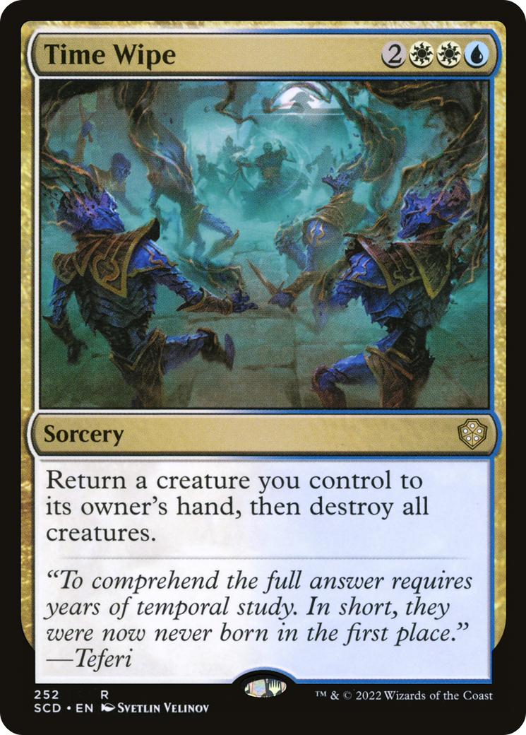 Time Wipe [Starter Commander Decks] - The Mythic Store | 24h Order Processing