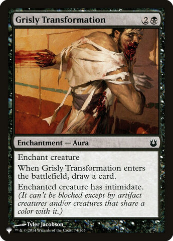 Grisly Transformation [The List] - The Mythic Store | 24h Order Processing