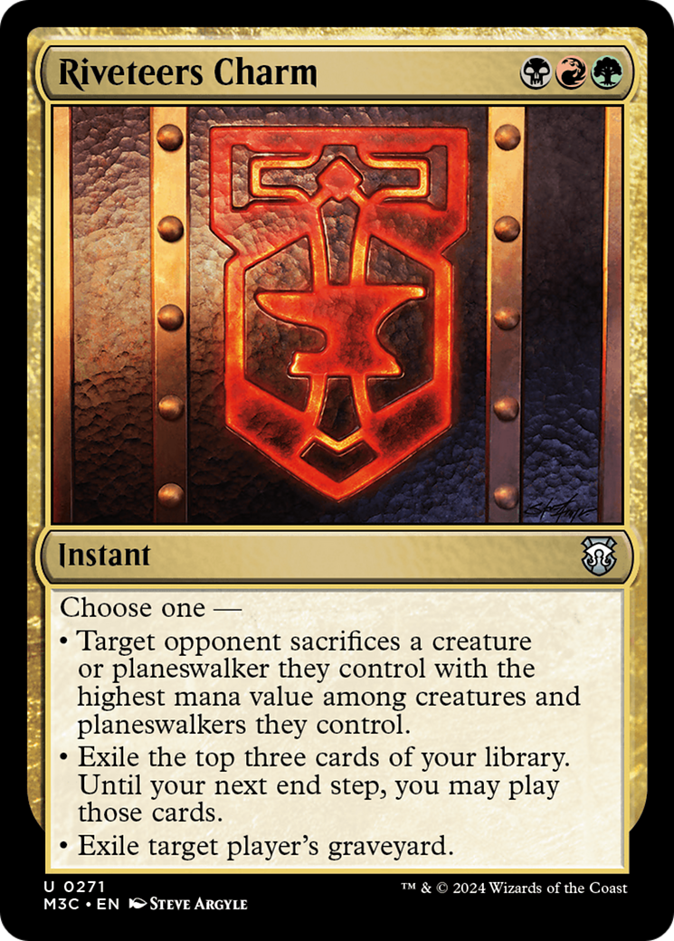 Riveteers Charm [Modern Horizons 3 Commander] - The Mythic Store | 24h Order Processing