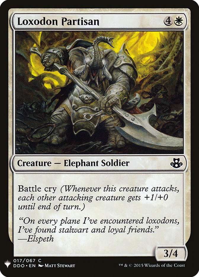 Loxodon Partisan [Mystery Booster] - The Mythic Store | 24h Order Processing