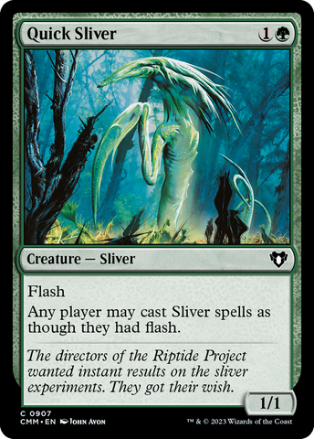 Quick Sliver [Commander Masters] - The Mythic Store | 24h Order Processing