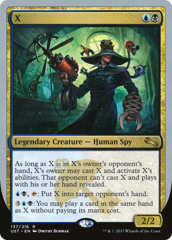 X [Unstable] - The Mythic Store | 24h Order Processing