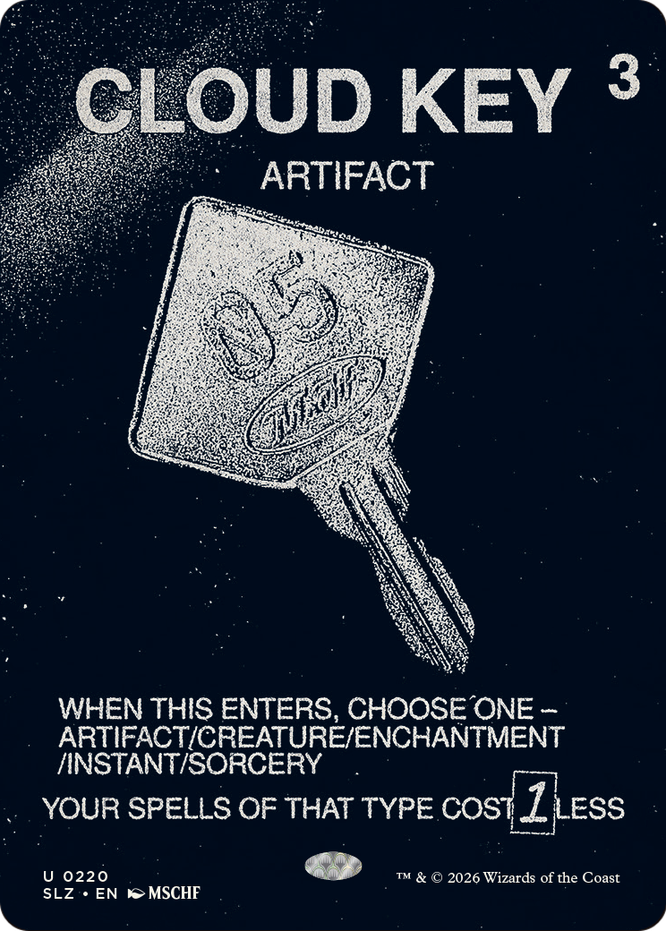 Cloud Key (0220) [Secret Lair x MSCHF: The Zeta Set] - The Mythic Store | 24h Order Processing