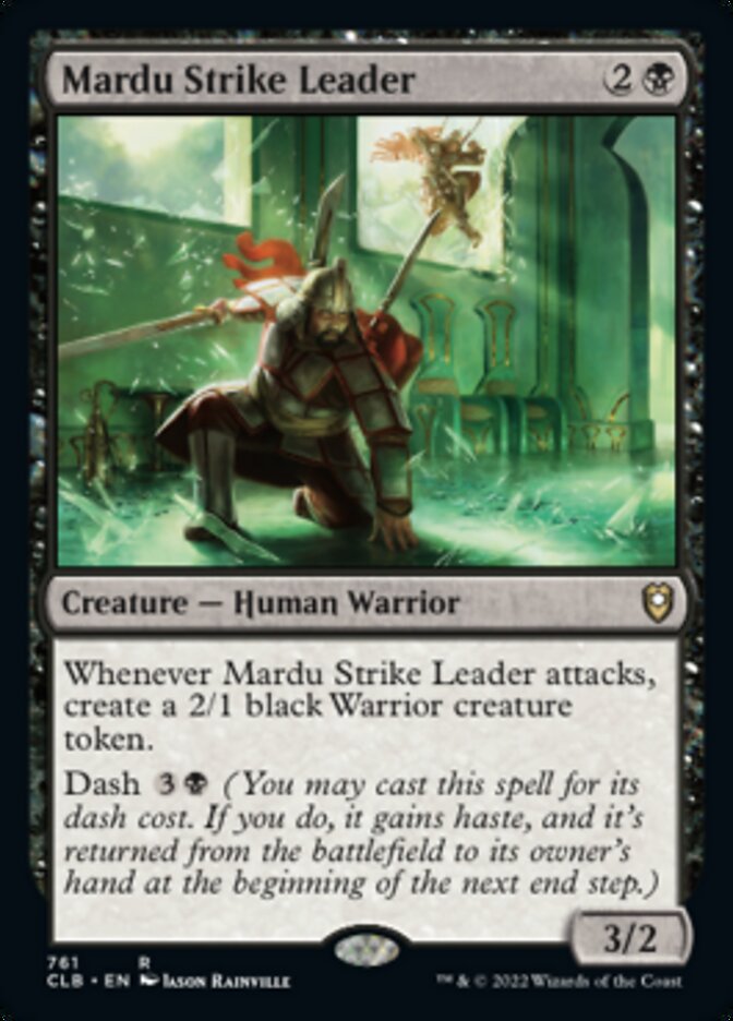 Mardu Strike Leader [Commander Legends: Battle for Baldur's Gate] - The Mythic Store | 24h Order Processing