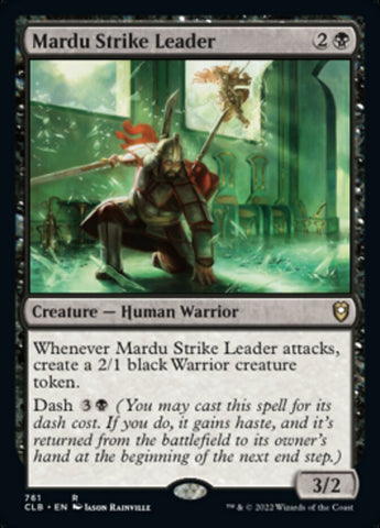 Mardu Strike Leader [Commander Legends: Battle for Baldur's Gate] - The Mythic Store | 24h Order Processing