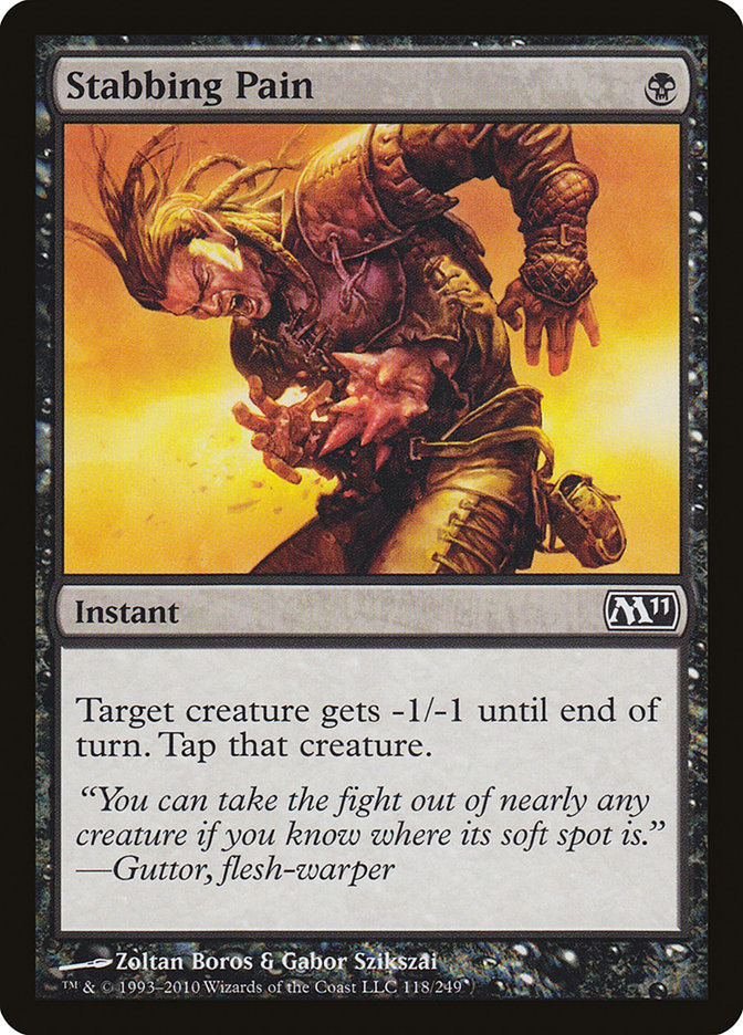 Stabbing Pain [Magic 2011] - The Mythic Store | 24h Order Processing