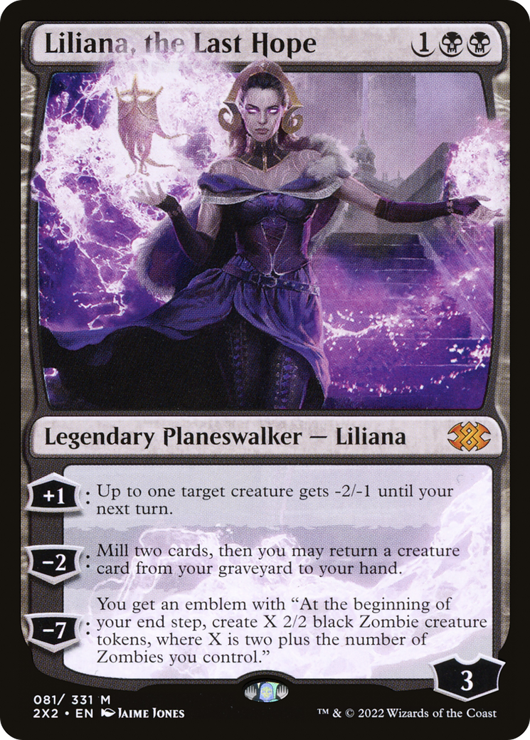 Liliana, the Last Hope [Double Masters 2022] - The Mythic Store | 24h Order Processing