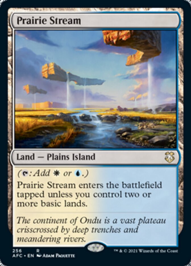 Prairie Stream [Dungeons & Dragons: Adventures in the Forgotten Realms Commander] - The Mythic Store | 24h Order Processing