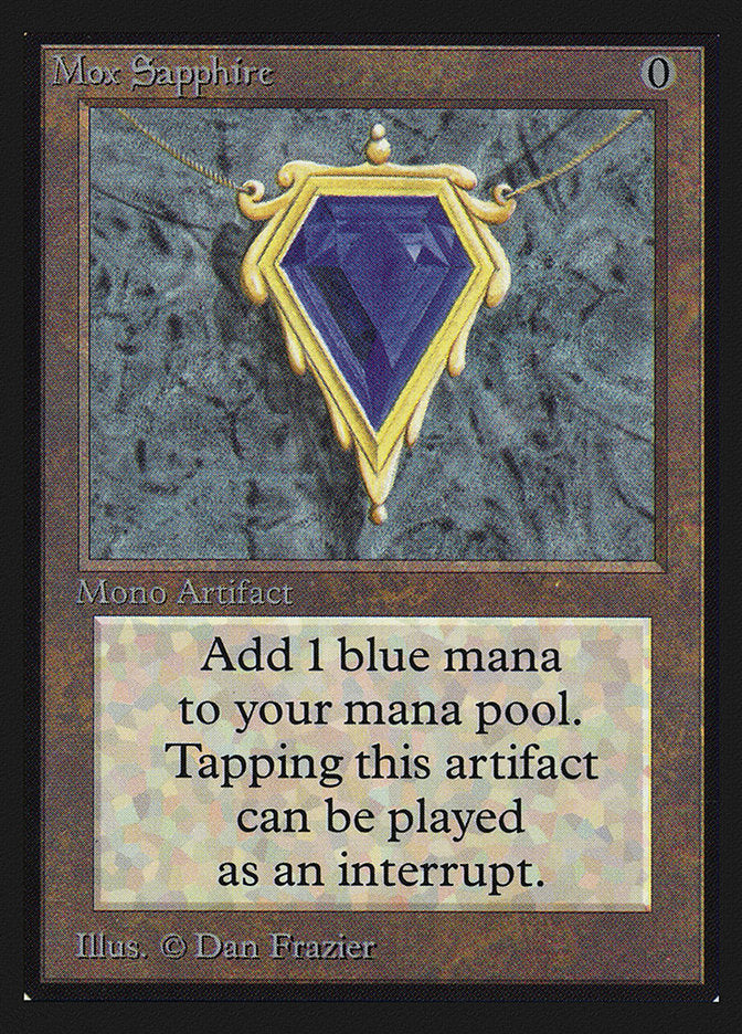 Mox Sapphire [International Collectors' Edition] - The Mythic Store | 24h Order Processing
