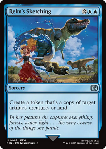 Relm's Sketching [FINAL FANTASY] - The Mythic Store | 24h Order Processing