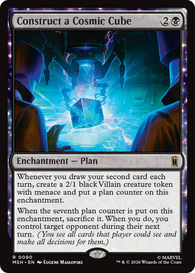 Construct a Cosmic Cube [Marvel Super Heroes] - The Mythic Store | 24h Order Processing