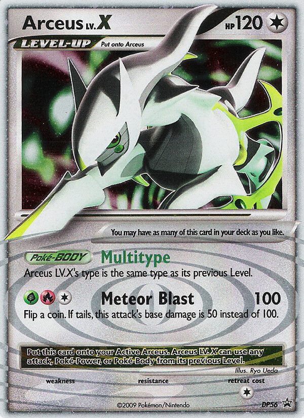 Arceus LV.X (DP56) [Diamond & Pearl: Black Star Promos] - The Mythic Store | 24h Order Processing