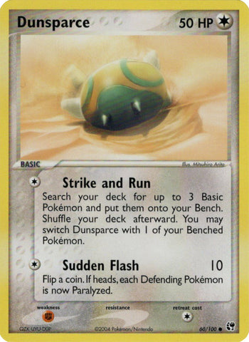 Dunsparce (60/100) [EX: Battle Stadium] - The Mythic Store | 24h Order Processing