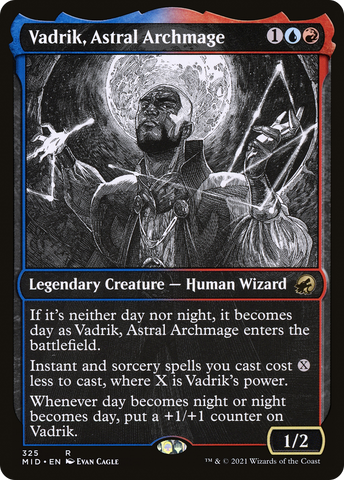 Vadrik, Astral Archmage (Showcase Eternal Night) [Innistrad: Midnight Hunt] - The Mythic Store | 24h Order Processing