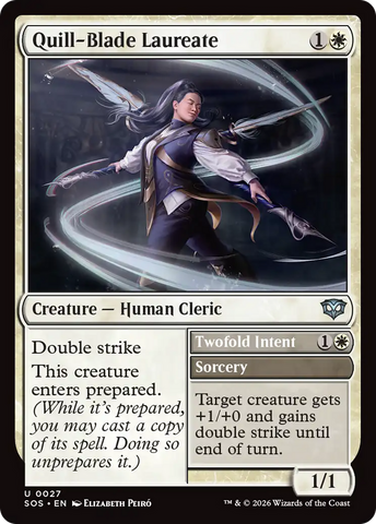 Quill-Blade Laureate [Secrets of Strixhaven] - The Mythic Store | 24h Order Processing