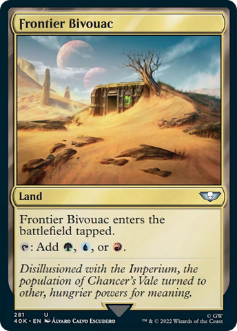 Frontier Bivouac (Surge Foil) [Warhammer 40,000] - The Mythic Store | 24h Order Processing