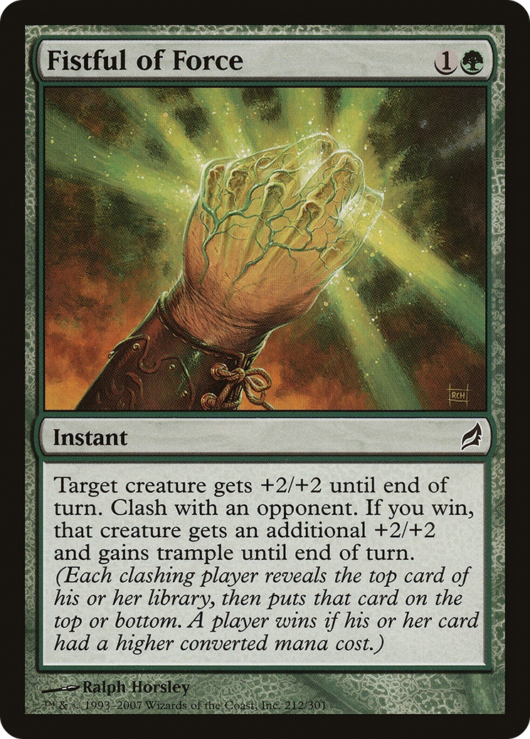 Fistful of Force [Lorwyn] - The Mythic Store | 24h Order Processing