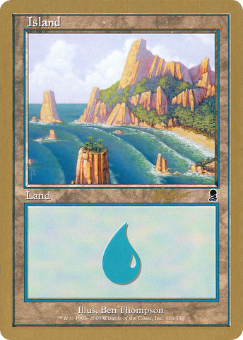 Island (shh336a) (Sim Han How) [World Championship Decks 2002] - The Mythic Store | 24h Order Processing