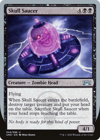 Skull Saucer [Unsanctioned] - The Mythic Store | 24h Order Processing