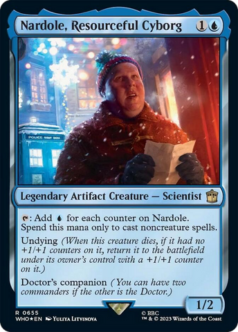 Nardole, Resourceful Cyborg (Surge Foil) [Doctor Who] - The Mythic Store | 24h Order Processing