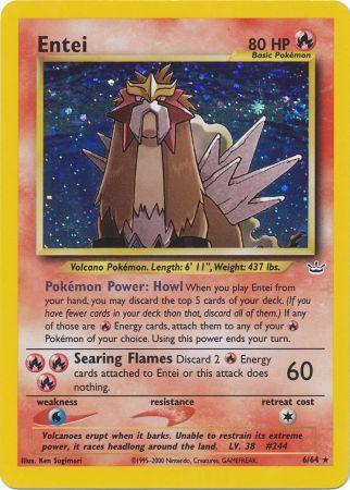 Entei (6/64) [Neo Revelation Unlimited] - The Mythic Store | 24h Order Processing