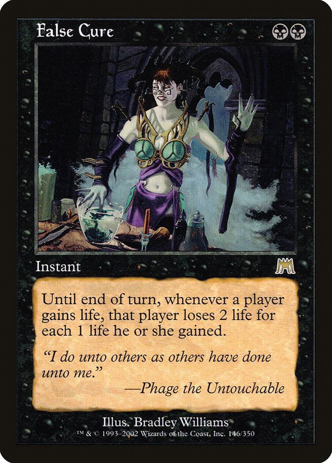 False Cure [Onslaught] - The Mythic Store | 24h Order Processing
