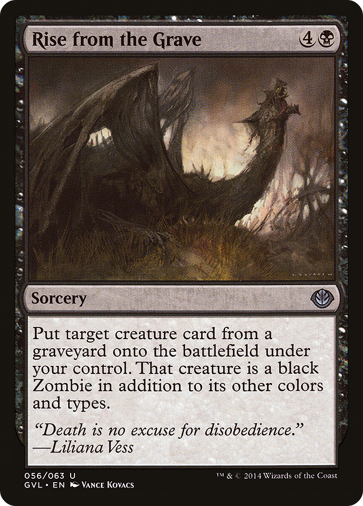 Rise from the Grave (Garruk vs. Liliana) [Duel Decks Anthology] - The Mythic Store | 24h Order Processing