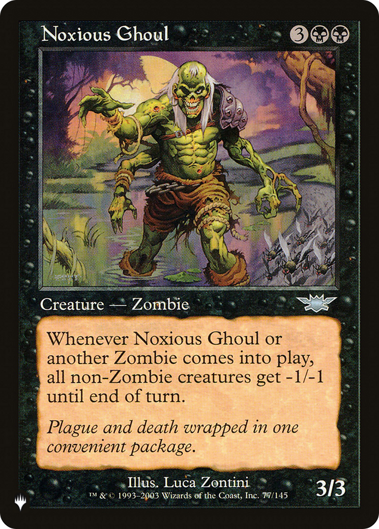 Noxious Ghoul [The List] - The Mythic Store | 24h Order Processing