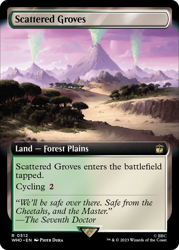 Scattered Groves (Extended Art) [Doctor Who] - The Mythic Store | 24h Order Processing