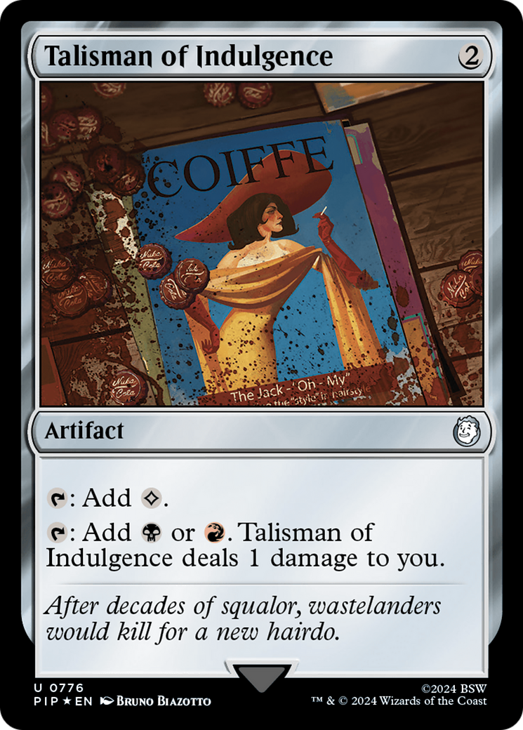 Talisman of Indulgence (Surge Foil) [Fallout] - The Mythic Store | 24h Order Processing