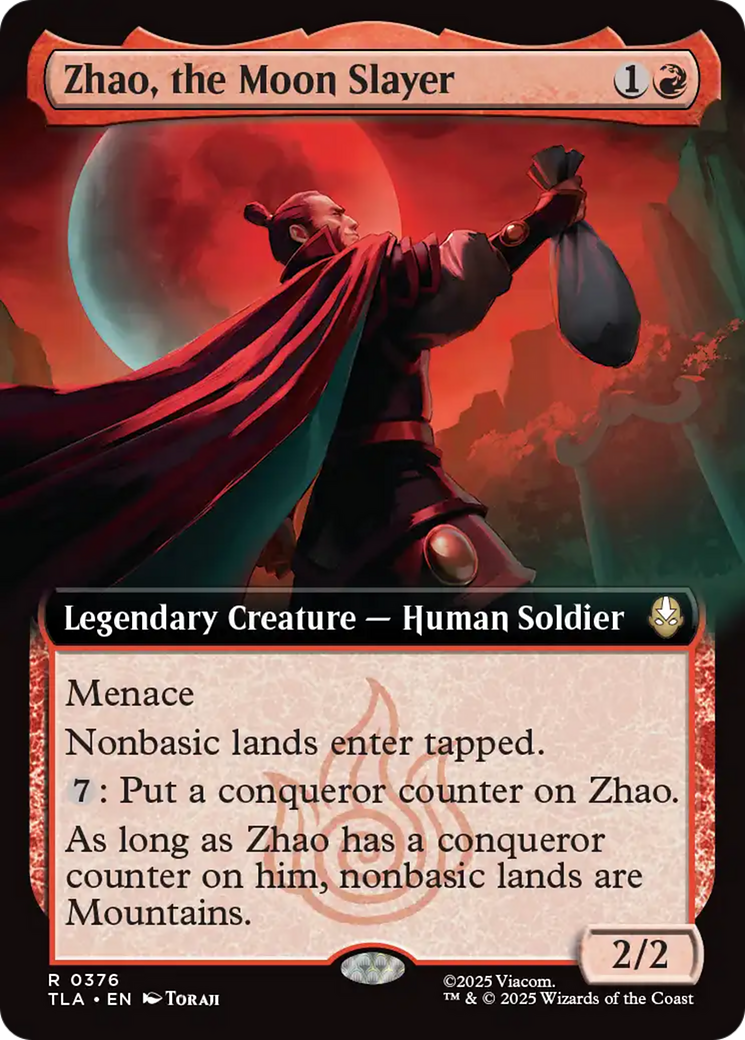 Zhao, the Moon Slayer (Extended Art) [Avatar: The Last Airbender] - The Mythic Store | 24h Order Processing