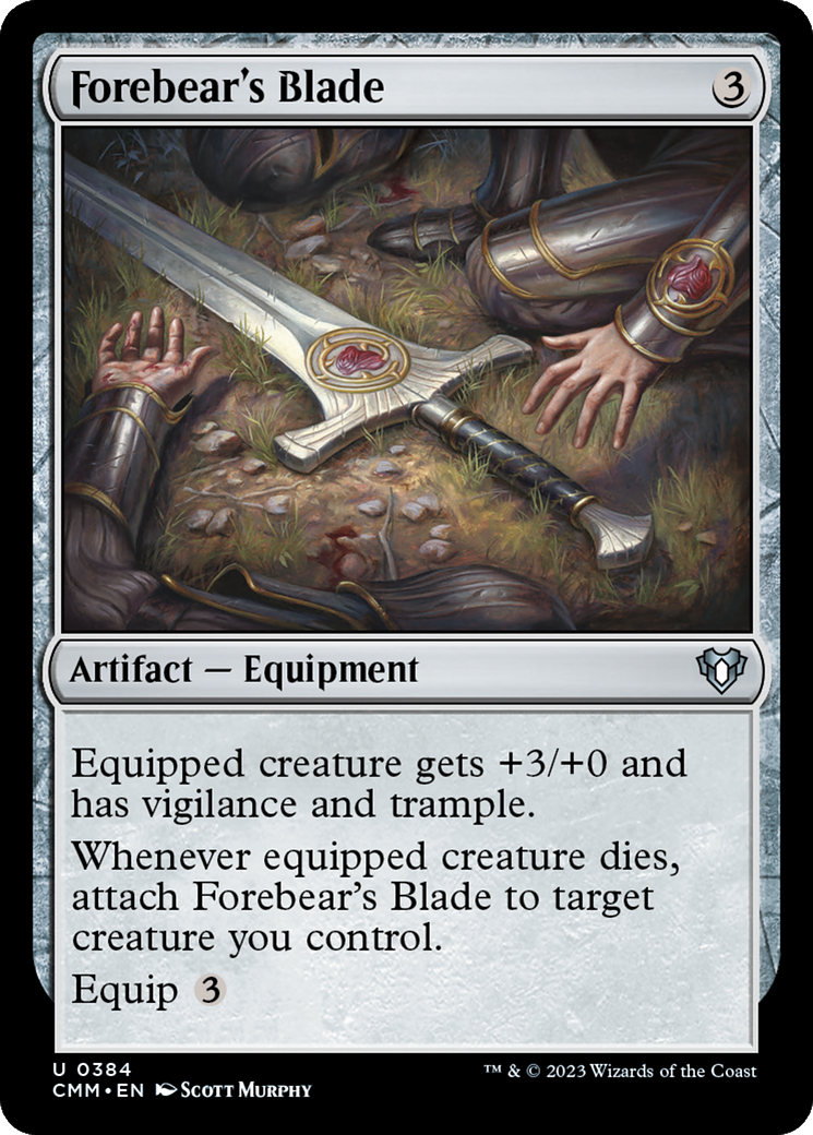 Forebear's Blade [Commander Masters] - The Mythic Store | 24h Order Processing