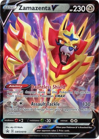 Zamazenta V (SWSH019) [Sword & Shield: Black Star Promos] - The Mythic Store | 24h Order Processing