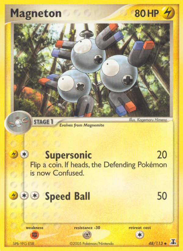 Magneton (48/113) [EX: Delta Species] - The Mythic Store | 24h Order Processing