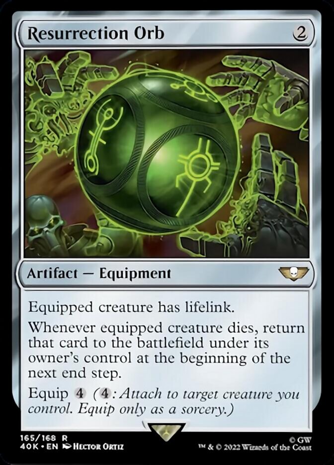 Resurrection Orb (Surge Foil) [Warhammer 40,000] - The Mythic Store | 24h Order Processing