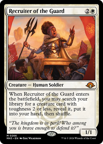 Recruiter of the Guard [Modern Horizons 3] - The Mythic Store | 24h Order Processing