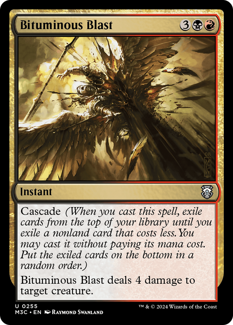 Bituminous Blast (Ripple Foil) [Modern Horizons 3 Commander] - The Mythic Store | 24h Order Processing