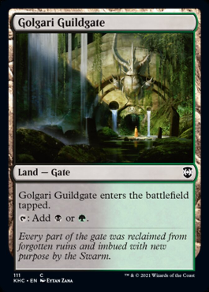 Golgari Guildgate [Kaldheim Commander] - The Mythic Store | 24h Order Processing