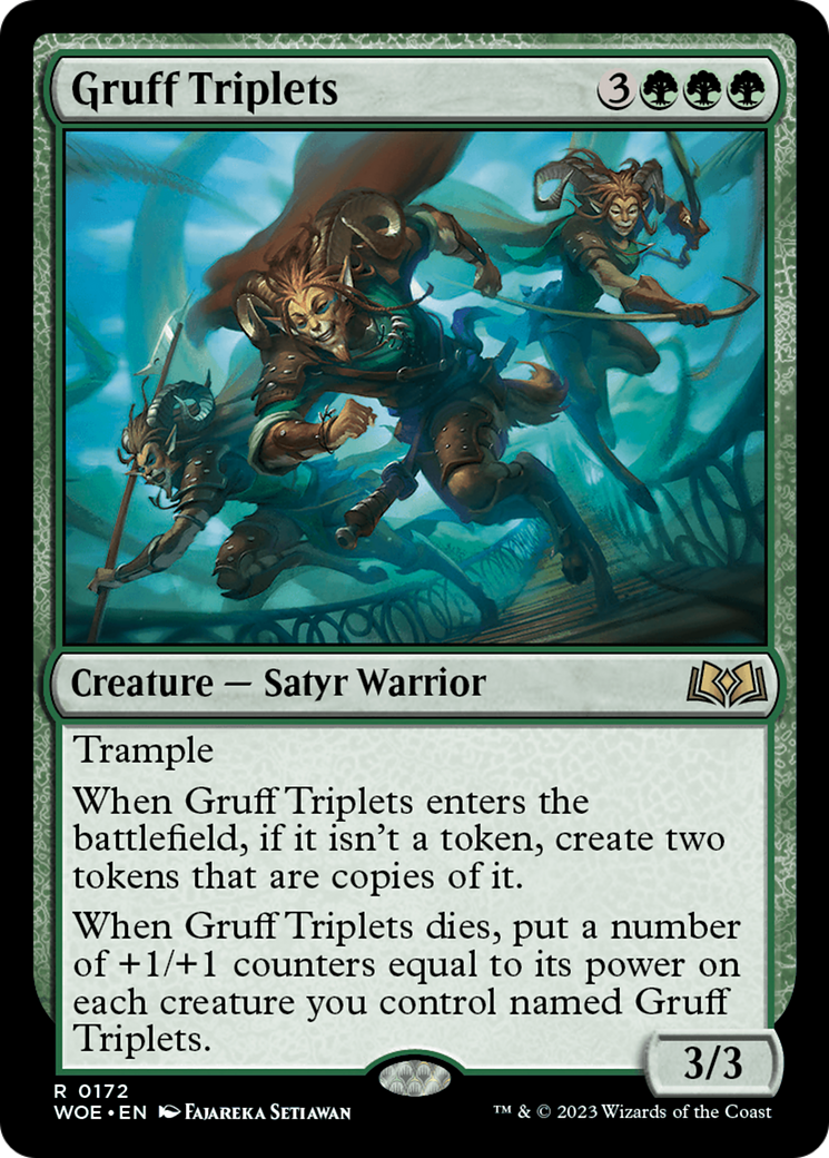 Gruff Triplets [Wilds of Eldraine] - The Mythic Store | 24h Order Processing