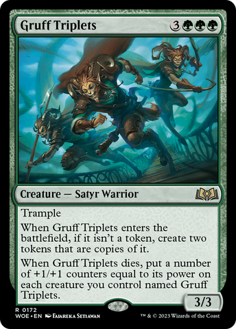 Gruff Triplets [Wilds of Eldraine] - The Mythic Store | 24h Order Processing