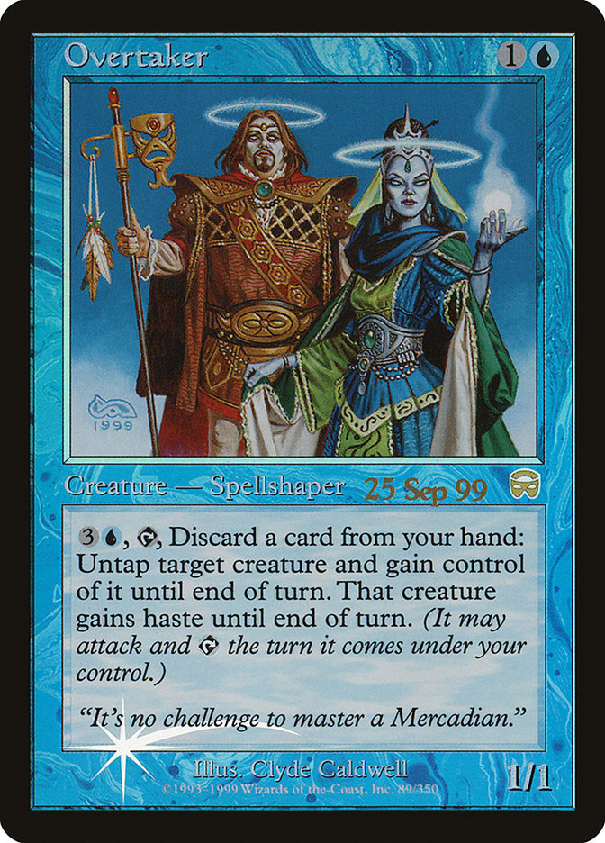 Overtaker [Mercadian Masques Promos] - The Mythic Store | 24h Order Processing