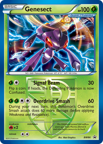 Genesect (BW86) (Team Plasma) [Black & White: Black Star Promos] - The Mythic Store | 24h Order Processing