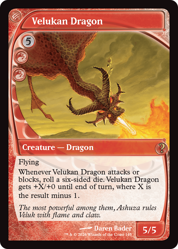 Velukan Dragon (Future Sight) [Mystery Booster 2] - The Mythic Store | 24h Order Processing