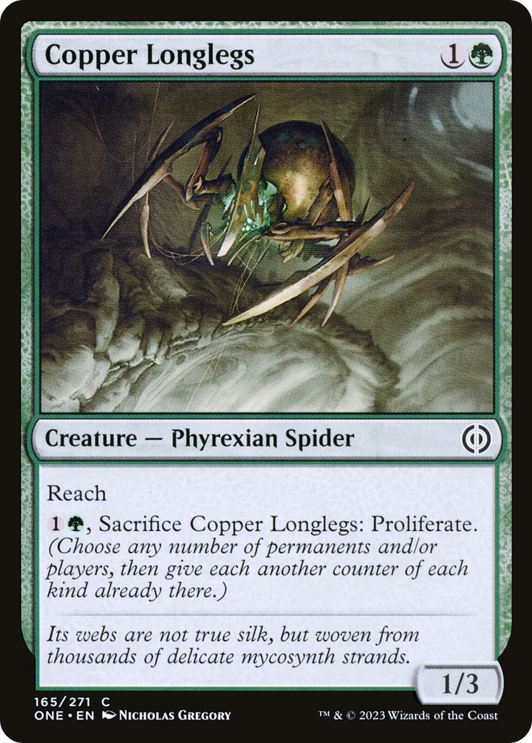 Copper Longlegs [Phyrexia: All Will Be One] - The Mythic Store | 24h Order Processing