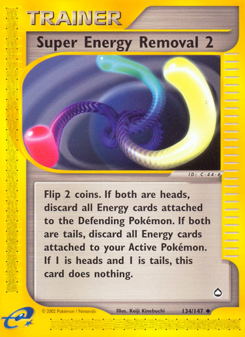 Super Energy Removal 2 (134/147) [Aquapolis] - The Mythic Store | 24h Order Processing