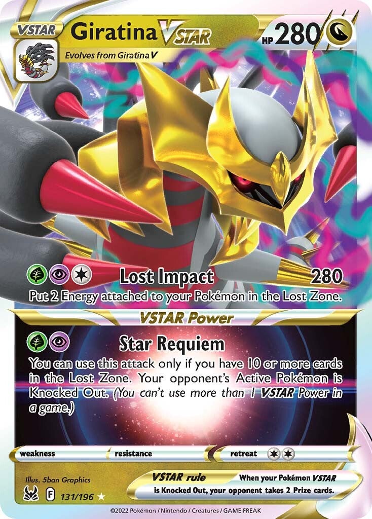 Giratina VSTAR (131/196) [Sword & Shield: Lost Origin] - The Mythic Store | 24h Order Processing