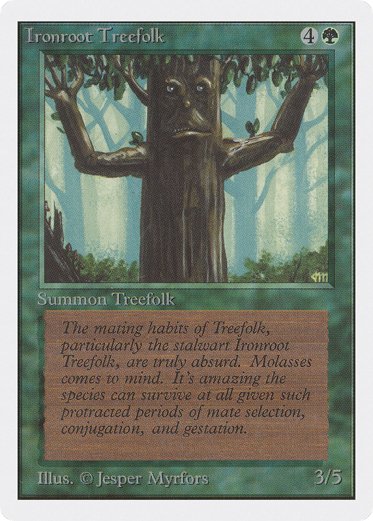 Ironroot Treefolk [Unlimited Edition] - The Mythic Store | 24h Order Processing