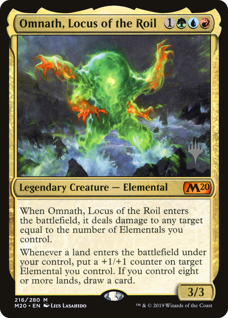 Omnath, Locus of the Roil (Promo Pack) [Core Set 2020 Promos] - The Mythic Store | 24h Order Processing