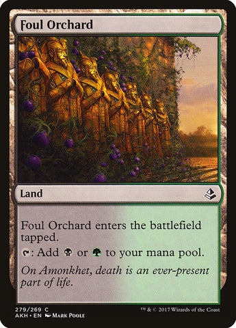 Foul Orchard [Amonkhet] - The Mythic Store | 24h Order Processing