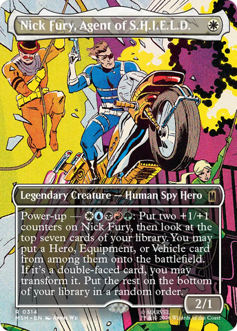 Nick Fury, Agent of S.H.I.E.L.D. (Borderless) [Marvel Super Heroes] - The Mythic Store | 24h Order Processing